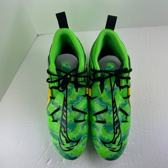 Nike Alpha Menace Pro 3 Razor Sharp Football Cleats Green FB8442-303 Men's Sz 11 - Picture 10 of 11